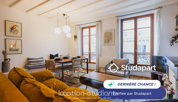 Logement tudiant Studio à Paris 03me arrondissement (75003)