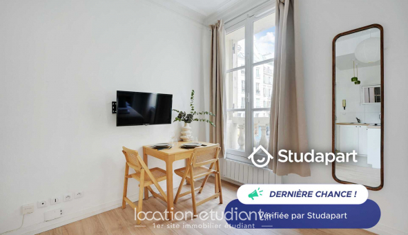 Logement tudiant Studio à Paris 03me arrondissement (75003)