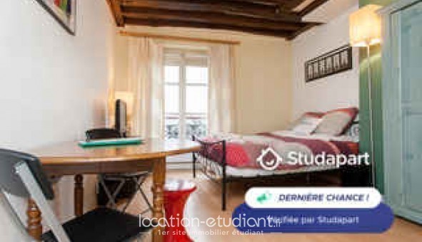 Logement tudiant Location Studio Meublé Paris 03me arrondissement (75003)