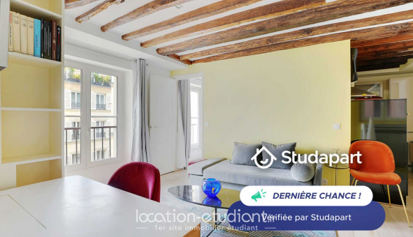 Logement tudiant Studio à Paris 04me arrondissement (75004)