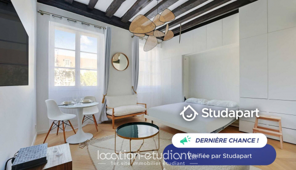 Logement tudiant Location Studio Meublé Paris 04me arrondissement (75004)