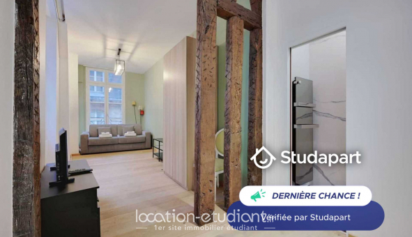 Logement tudiant Studio à Paris 04me arrondissement (75004)