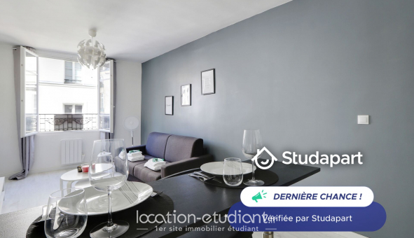 Logement tudiant Studio à Paris 04me arrondissement (75004)