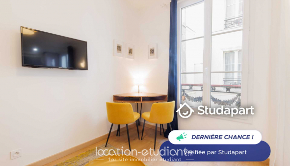 Logement tudiant Studio à Paris 04me arrondissement (75004)