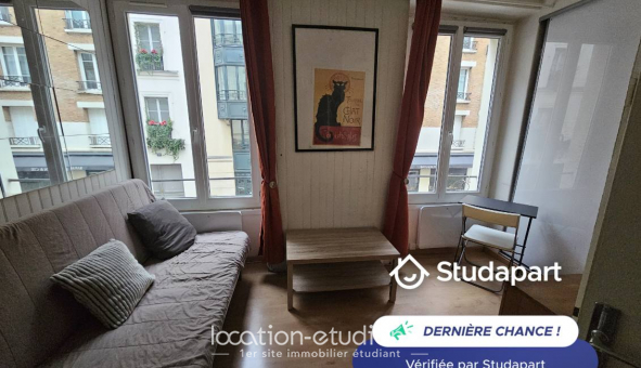 Logement tudiant Location Studio Meublé Paris 05me arrondissement (75005)