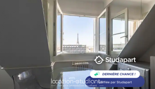 Logement tudiant Studio à Paris 07me arrondissement (75007)