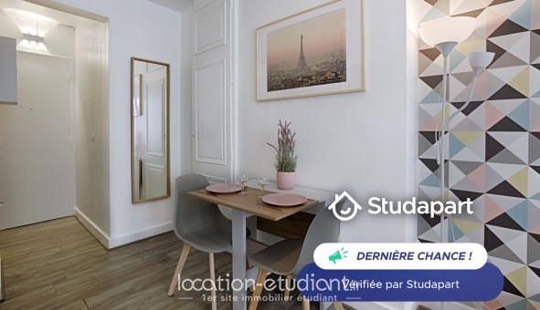 Logement tudiant Location Studio Meublé Paris 07me arrondissement (75007)
