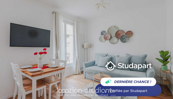 Logement tudiant Studio à Paris 07me arrondissement (75007)