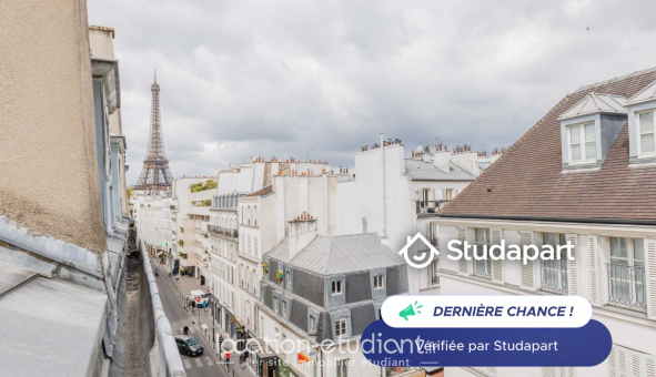 Logement tudiant Studio à Paris 07me arrondissement (75007)