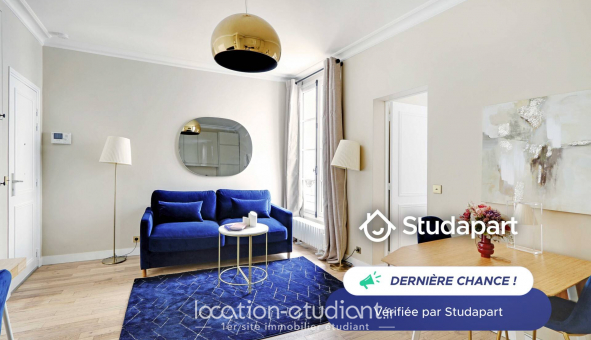 Logement tudiant Location Studio Meublé Paris 07me arrondissement (75007)