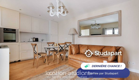 Logement tudiant Location Studio Meublé Paris 07me arrondissement (75007)