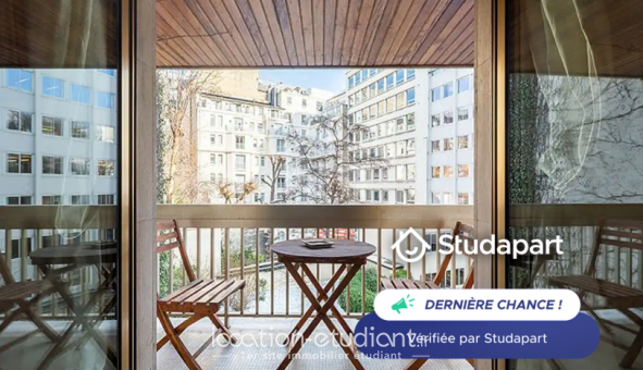 Logement tudiant Studio à Paris 08me arrondissement (75008)