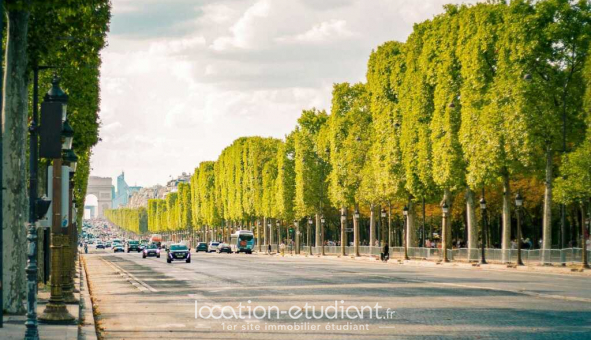 Logement tudiant Studio à Paris 08me arrondissement (75008)