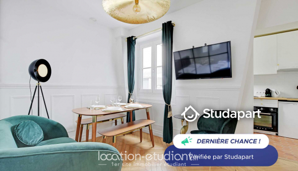 Logement tudiant Studio à Paris 08me arrondissement (75008)