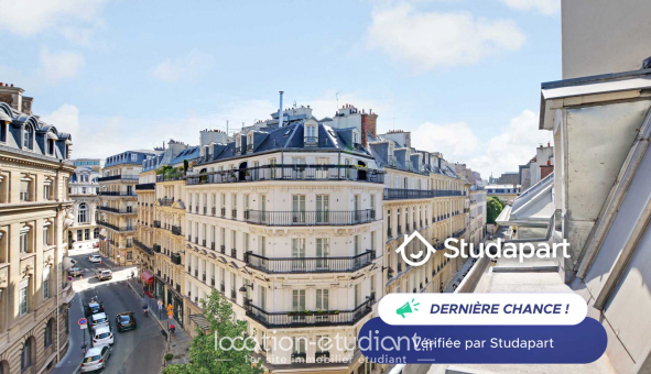 Logement tudiant Studio à Paris 08me arrondissement (75008)