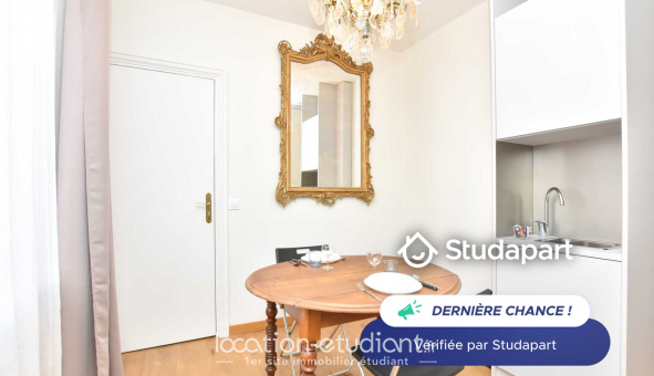 Logement tudiant Studio à Paris 08me arrondissement (75008)