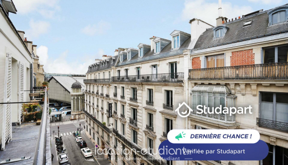 Logement tudiant Studio à Paris 08me arrondissement (75008)