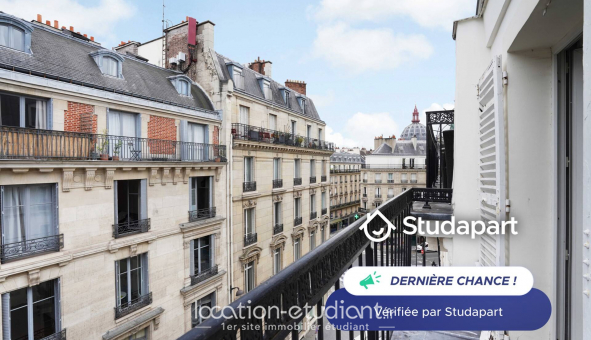 Logement tudiant Studio à Paris 08me arrondissement (75008)