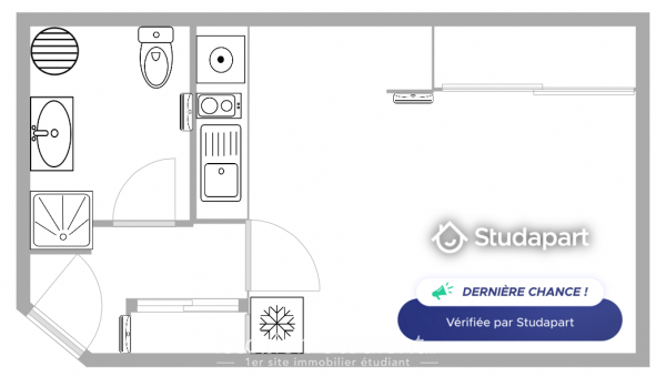 Logement tudiant Studio à Paris 08me arrondissement (75008)