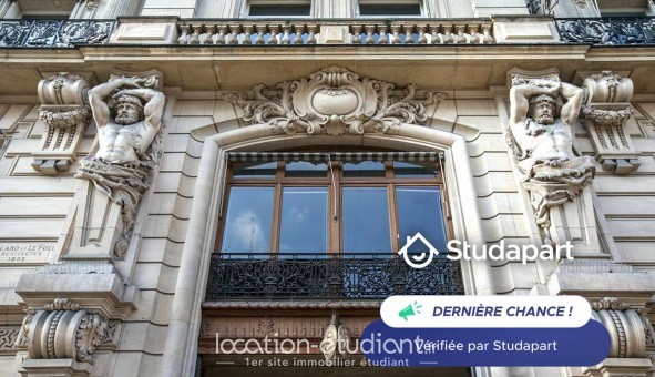 Logement tudiant Studio à Paris 08me arrondissement (75008)