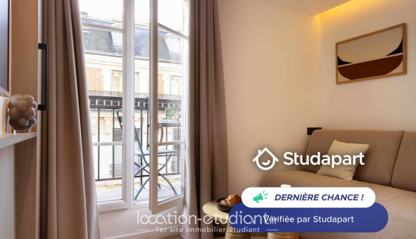 Logement tudiant Studio à Paris 08me arrondissement (75008)