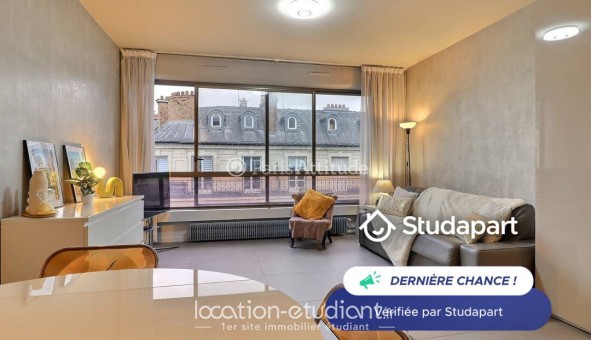 Logement tudiant Studio à Paris 08me arrondissement (75008)