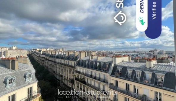 Logement tudiant Location Studio Meublé Paris 09me arrondissement (75009)