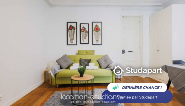 Logement tudiant Studio à Paris 09me arrondissement (75009)