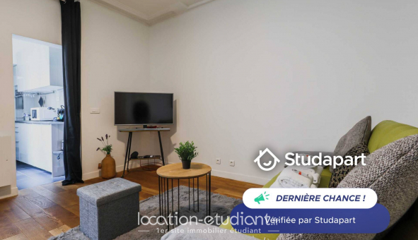 Logement tudiant Studio à Paris 09me arrondissement (75009)