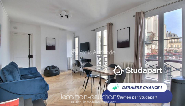 Logement tudiant Studio à Paris 09me arrondissement (75009)