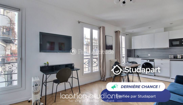 Logement tudiant Studio à Paris 09me arrondissement (75009)