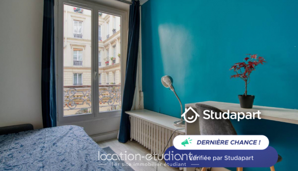 Logement tudiant Studio à Paris 10me arrondissement (75010)