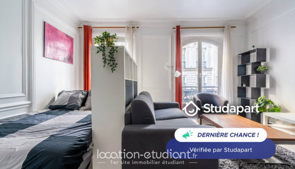 Logement tudiant Studio à Paris 10me arrondissement (75010)