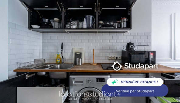 Logement tudiant Studio à Paris 10me arrondissement (75010)