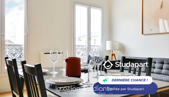 Logement tudiant Studio à Paris 10me arrondissement (75010)