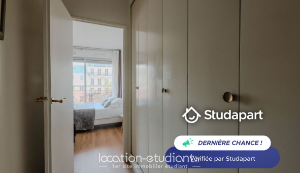 Logement tudiant Studio à Paris 10me arrondissement (75010)