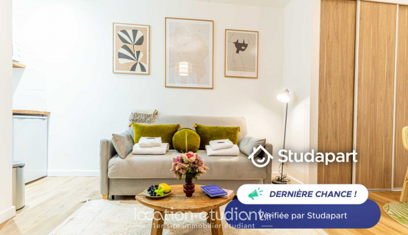 Logement tudiant Studio à Paris 10me arrondissement (75010)