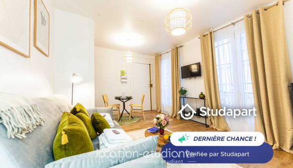 Logement tudiant Studio à Paris 10me arrondissement (75010)