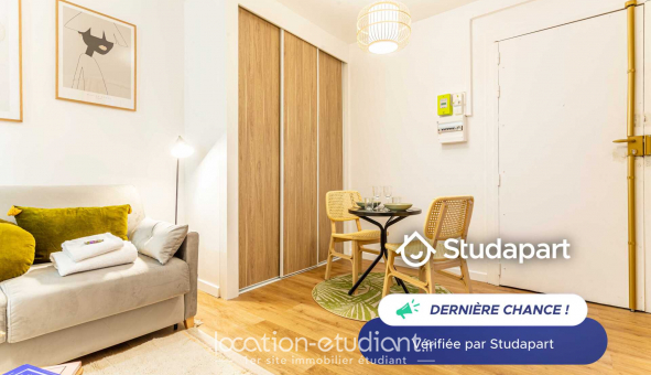 Logement tudiant Studio à Paris 10me arrondissement (75010)