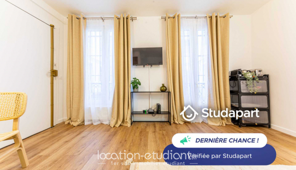 Logement tudiant Studio à Paris 10me arrondissement (75010)