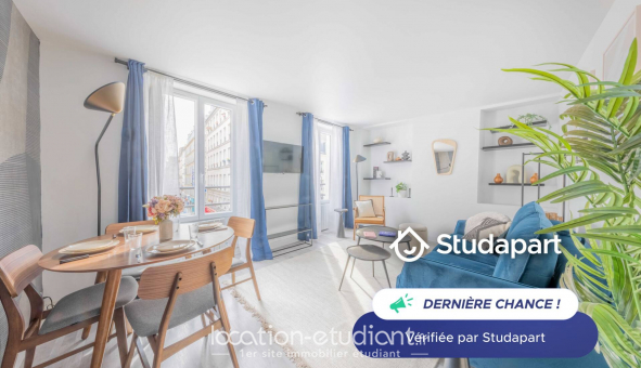 Logement tudiant Studio à Paris 10me arrondissement (75010)