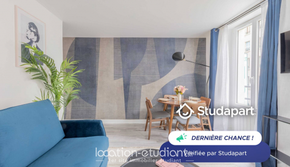 Logement tudiant Studio à Paris 10me arrondissement (75010)