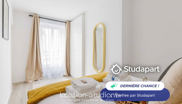 Logement tudiant Studio à Paris 10me arrondissement (75010)