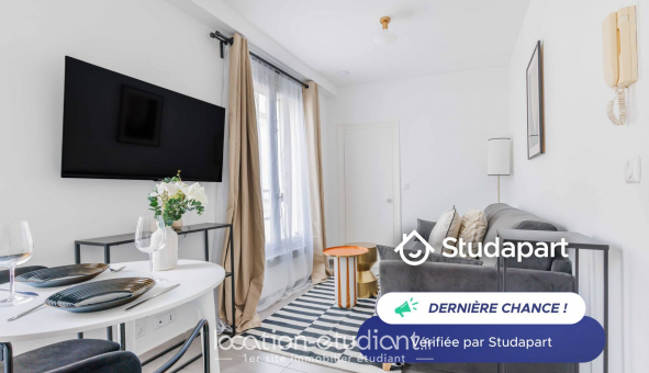 Logement tudiant Studio à Paris 10me arrondissement (75010)