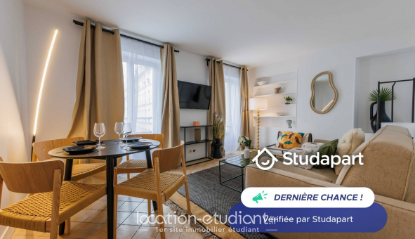 Logement tudiant Studio à Paris 10me arrondissement (75010)