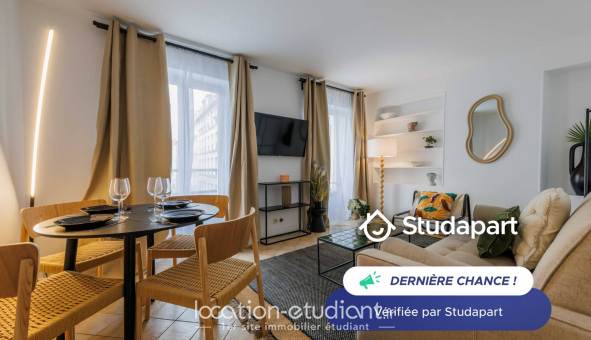 Logement tudiant Studio à Paris 10me arrondissement (75010)