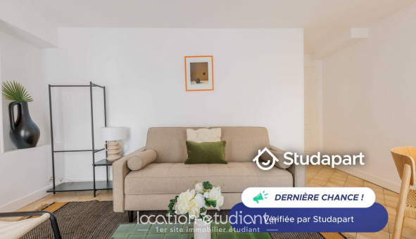 Logement tudiant Studio à Paris 10me arrondissement (75010)