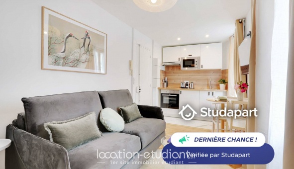 Logement tudiant Studio à Paris 10me arrondissement (75010)