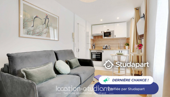 Logement tudiant Studio à Paris 10me arrondissement (75010)