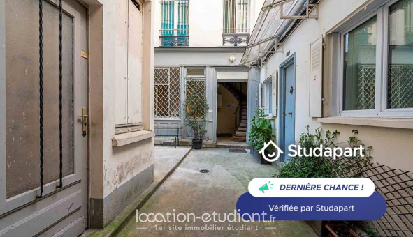 Logement tudiant Studio à Paris 10me arrondissement (75010)